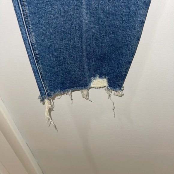 GAP Vintage Stretch Denim Medium Stretch Fabric Cheeky Straight High Rise 20/35P - Picture 8 of 16